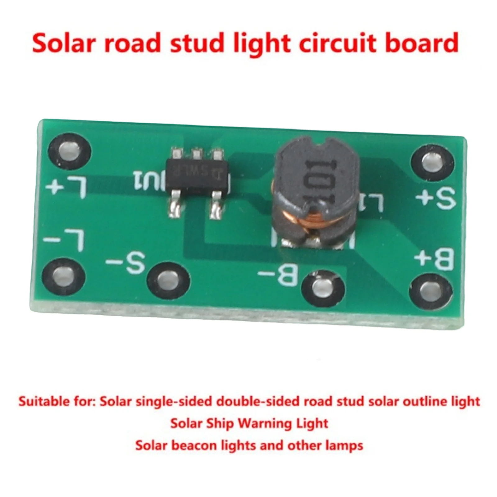 

1PC 2V Solar Circuit Board 20*10mm 600mAh LED Driver For LED Lamp Beads Light Strings, Light-controlled Lawn Lamp Controller