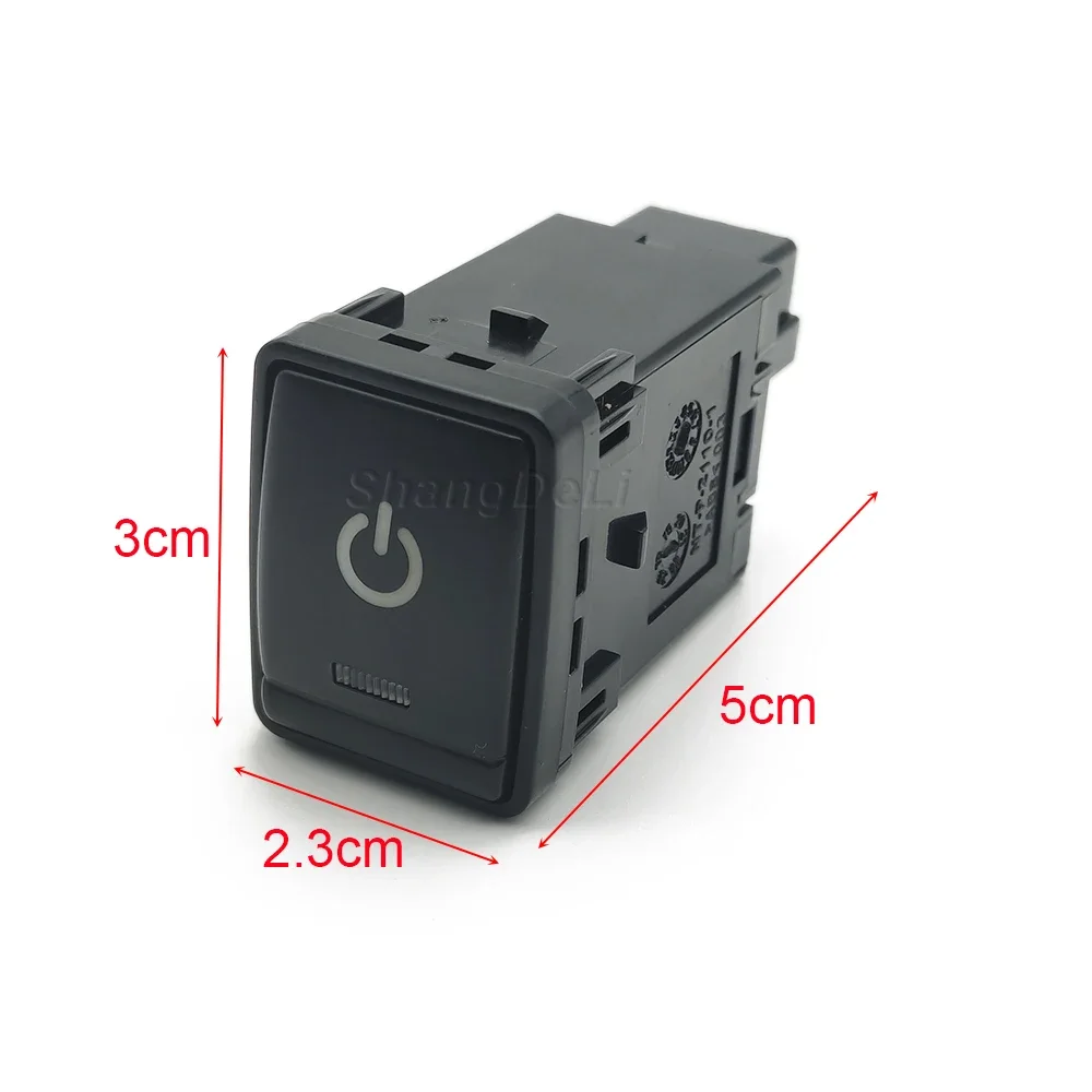 Car Interior LED Light Power On Off Switch Button for Nissan X-Trail T32 2014 - 2020 Qashqai J11 2015