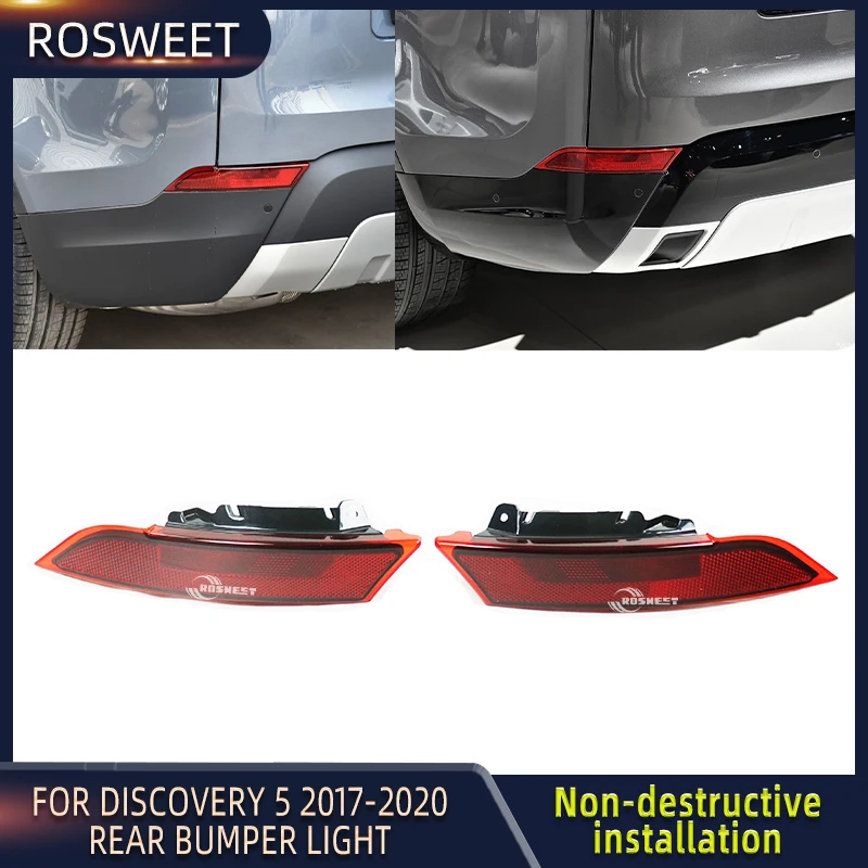 Rear Bumper Fog Lamp For Land Rover Discovery 5 LR5 2017 2018 2019 2020 L462 Reflector Warning Lights LR082084 Car Accessories