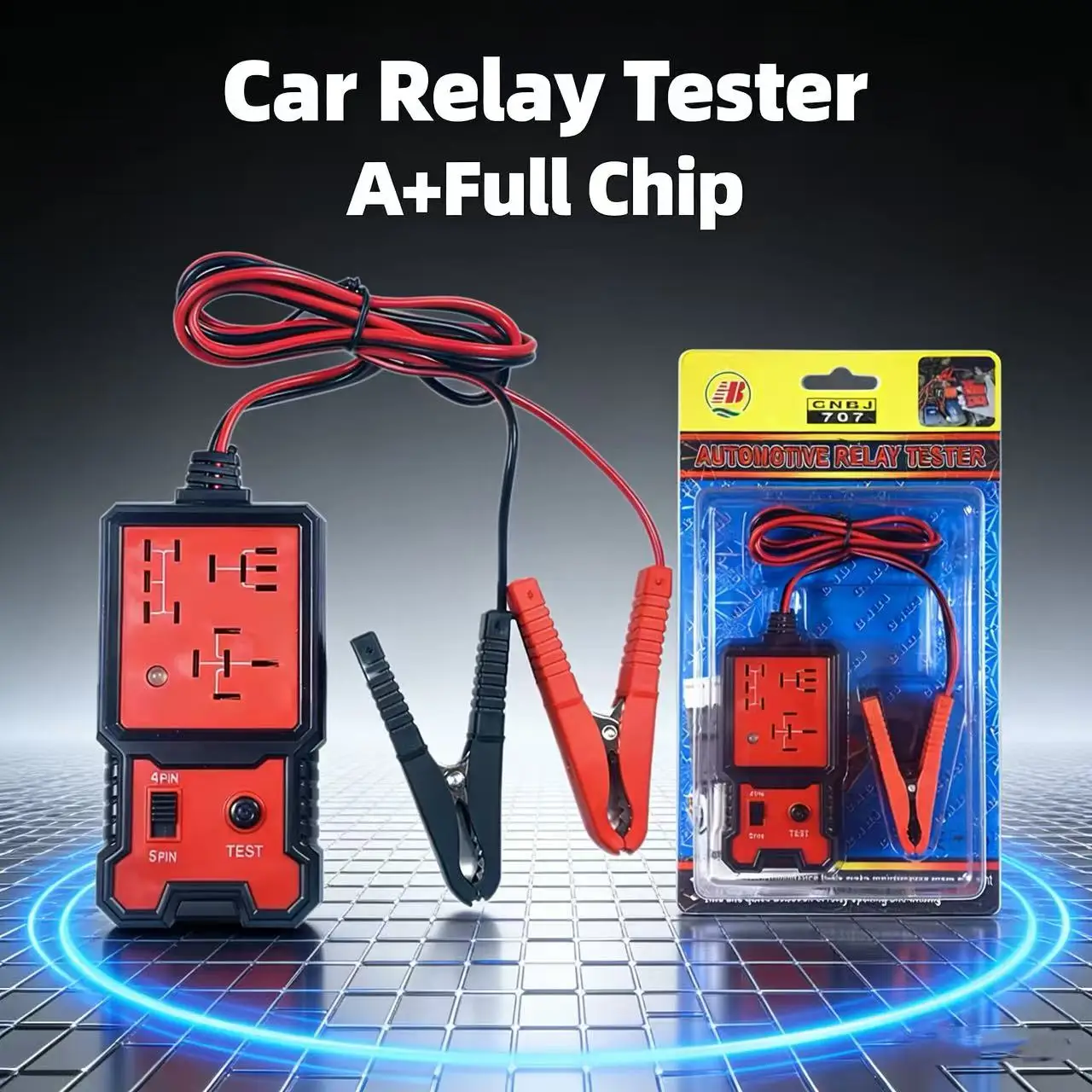 

Car Relay Tester JD707 12V Electronic Automotive Relay Tester Universal For Auto Battery Checker Alternator Analyzer