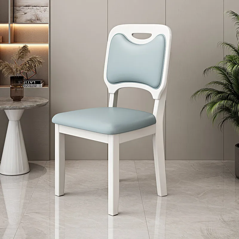 Waiting Kitchen Dining Chairs Outdoor Leather Mid Century Balcony Dining Chairs Restaurant Sedie Da Pranzo Replica Furniture