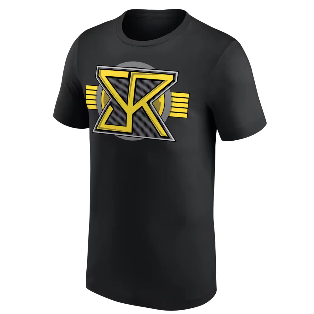 Men's Black Seth Rollins Buy In Retro T-Shirt 3D Printed Sports Quick Dry Short Sleeve Top Daily Casual Plus Size T-Shirt 5XL
