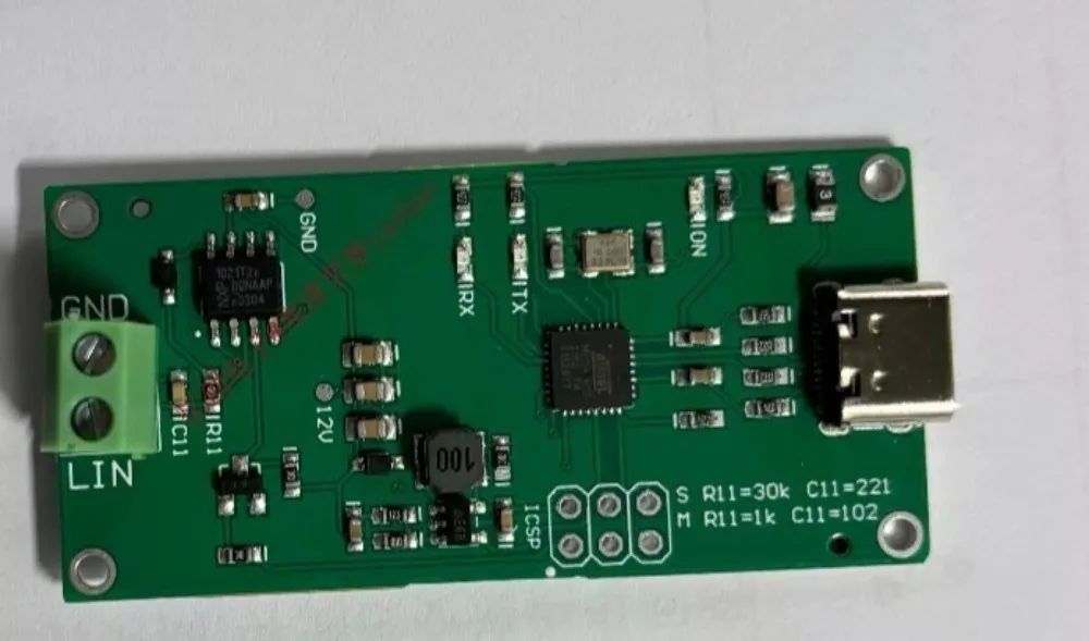 Lin Bus 2.0 Communication Module Master Slave Node Bus Analyzer For Vehicle Bus Debugging