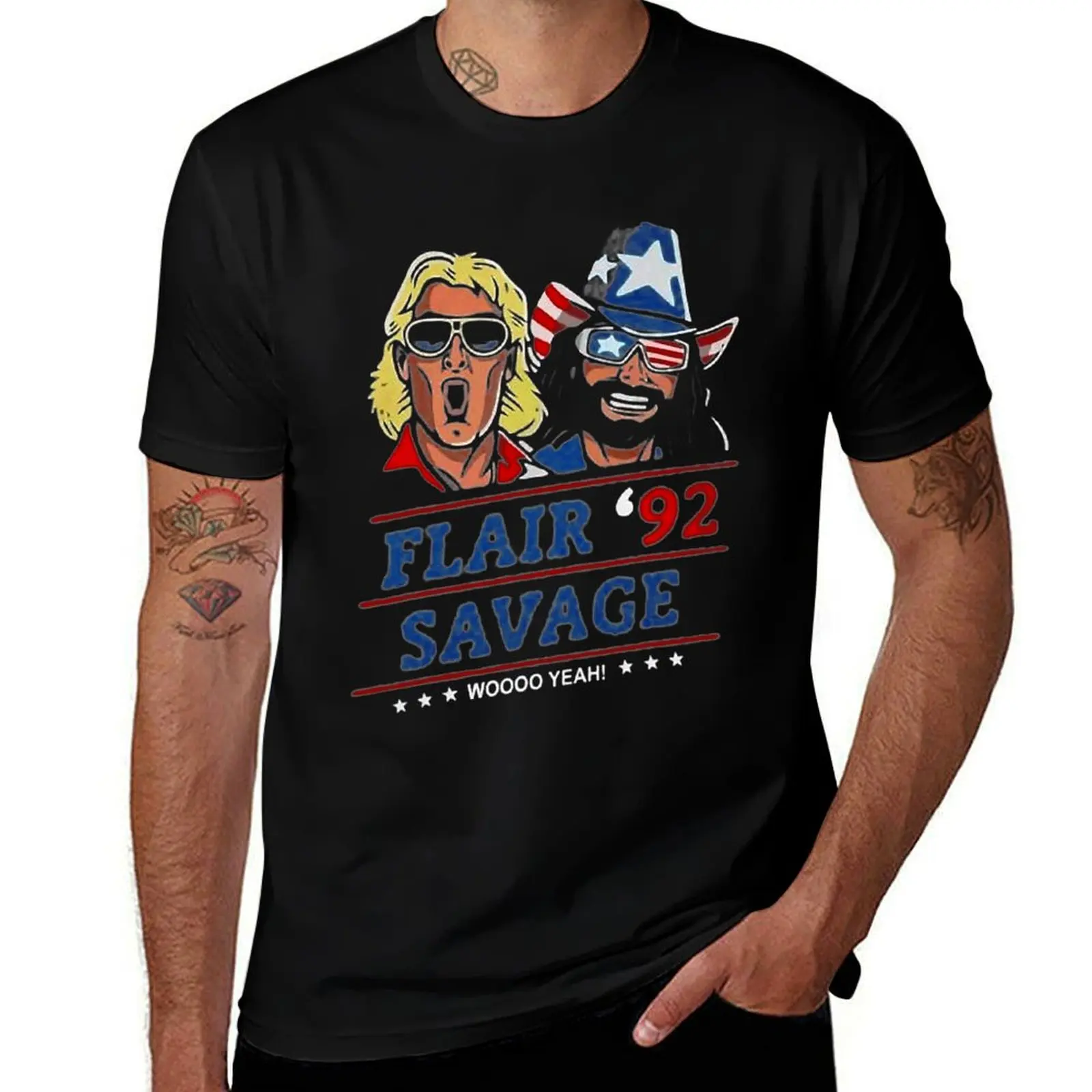 Flairs 92 Savages T-Shirt t shirts designer t shirts for man graphic funny men t shirt cotton 100% T-shirt
