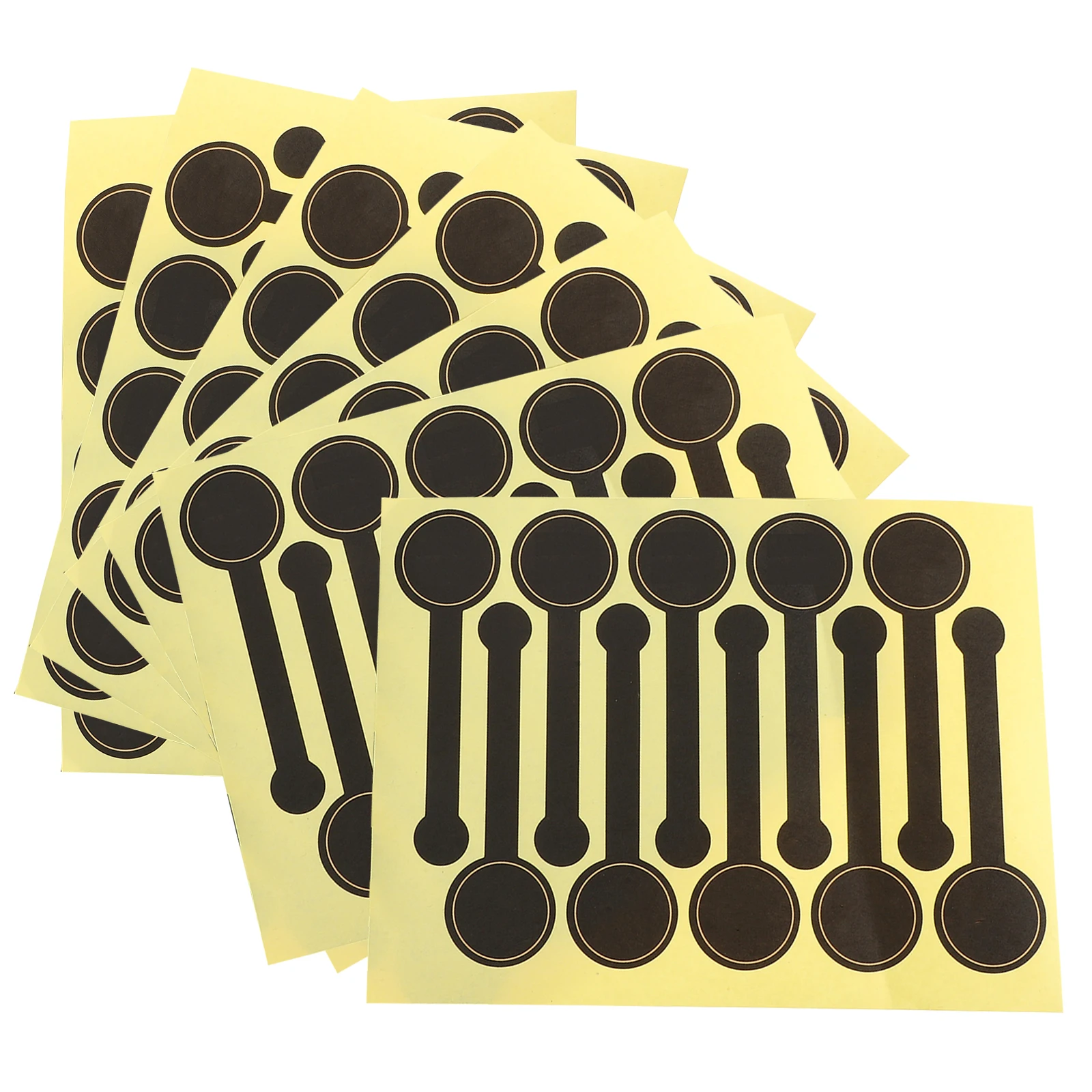 

100 Pcs Scrapbook Sealing Sticker Wedding Decor Self Adhesive Packaging Hand Made