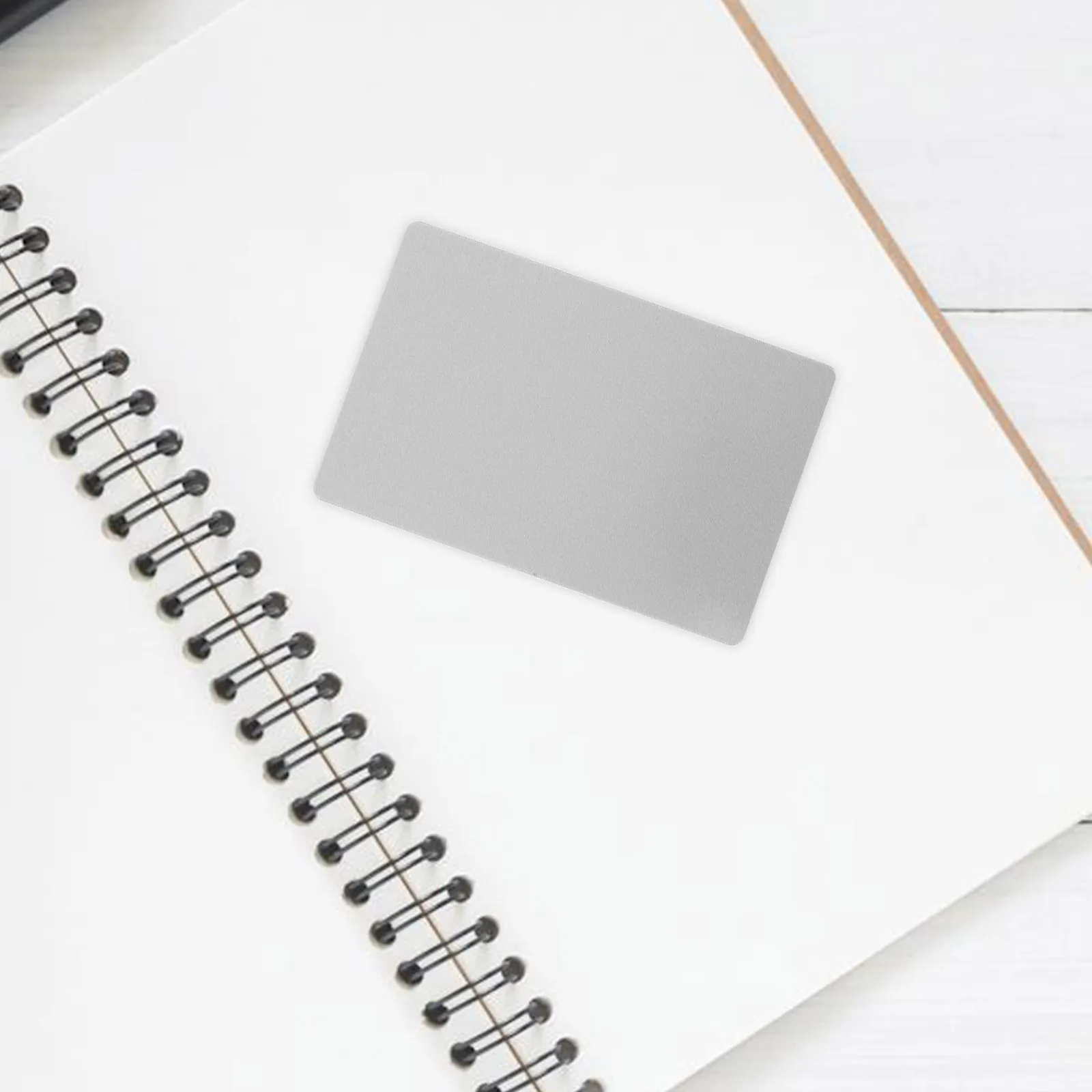 

10pcs Aluminum Alloy Name Cards 2X3.5 Inch Blank Business Card Blanks For Sublimation Printing Double Sided Smooth Edge Metal