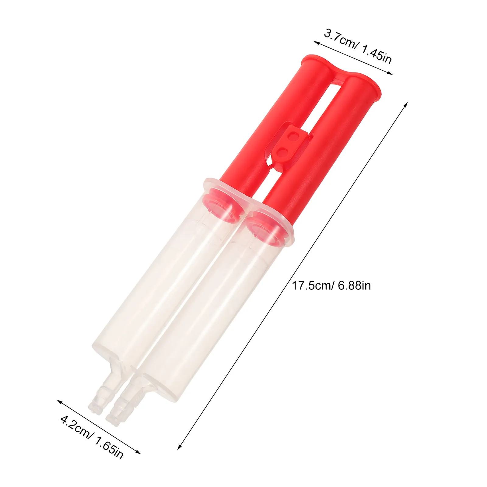 6Pcs Ab Epoxy Mixing Tubes Refillable Plastic Caulking Barrel for Home Repair Floor Tile Sealant Glue Cartridge Adhesive Mixing