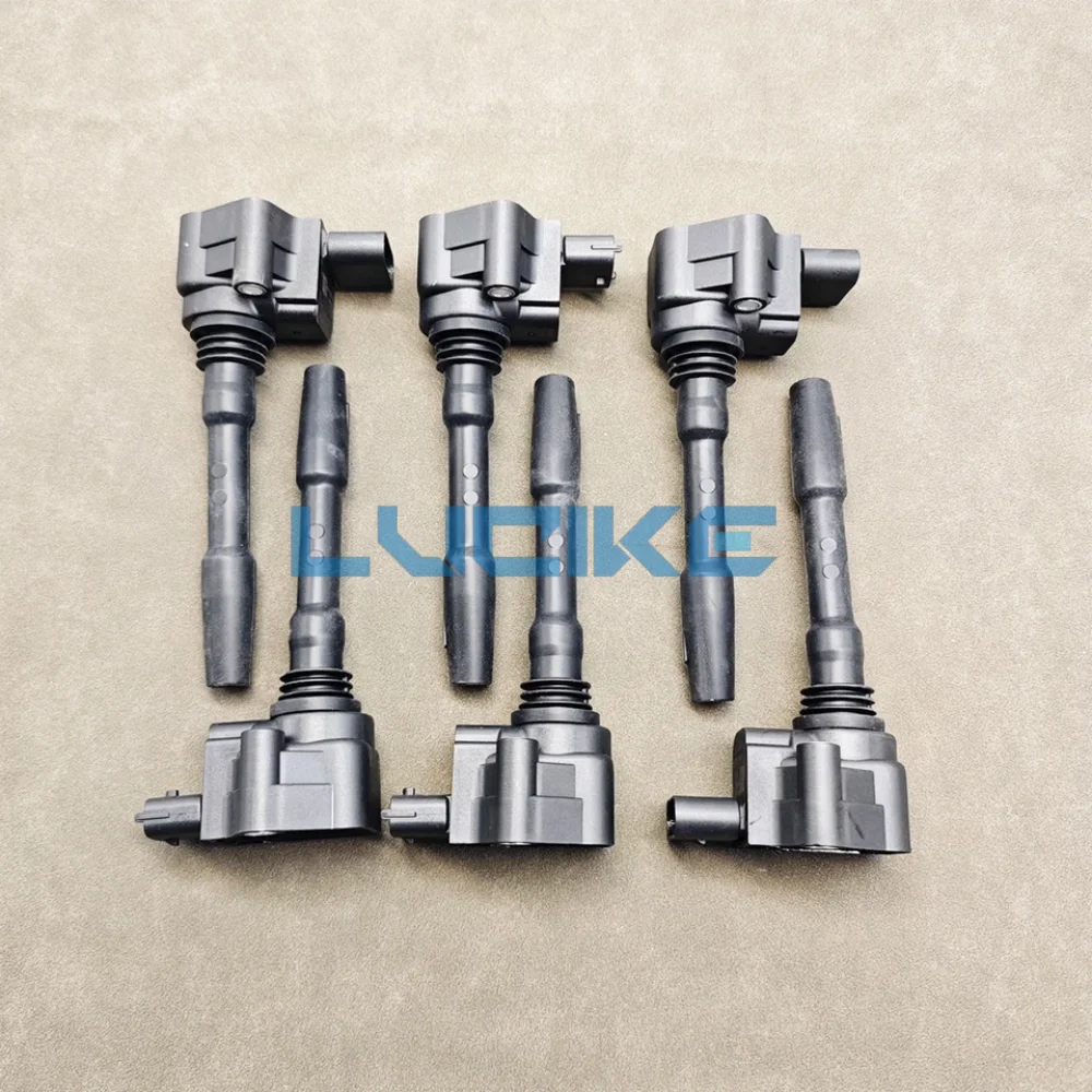 6Pcs/Set Ignition Coils 288233 For MASERATI GHIBLI III (M157) 3.0 3.0S 2013- LEVANTE SUV (M161) 3.0 Q4 2016- 77430002 000288233