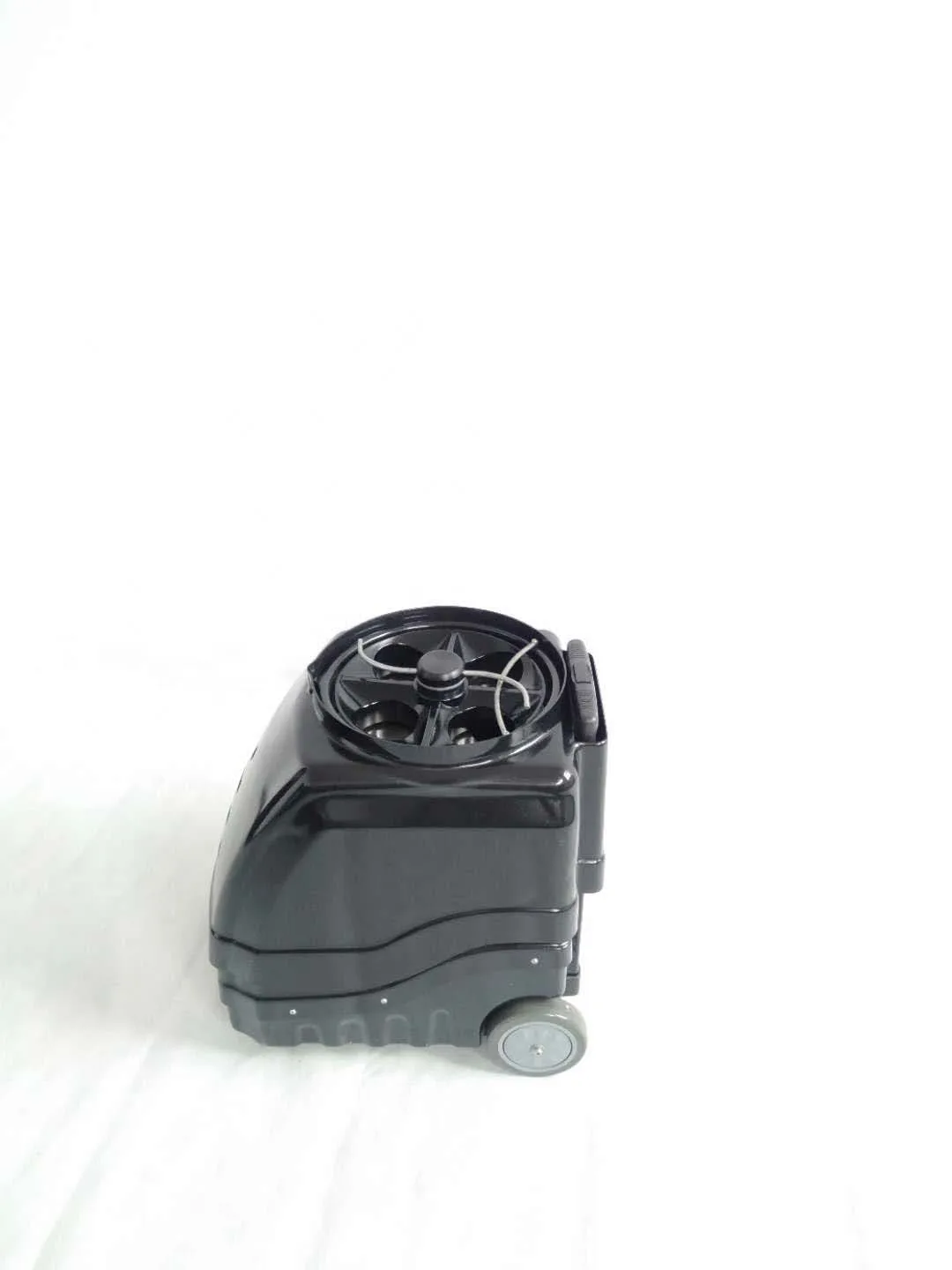 E-500 리모컨 블랙 휴대용 패들 테니스 자동 공 발사기