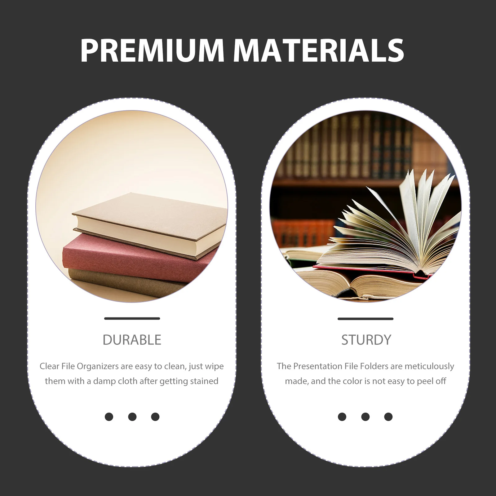 

10Pcs Transparent Report Covers Sliding Bar Clear A4 File Organizers Resume Presentation Document File Binders