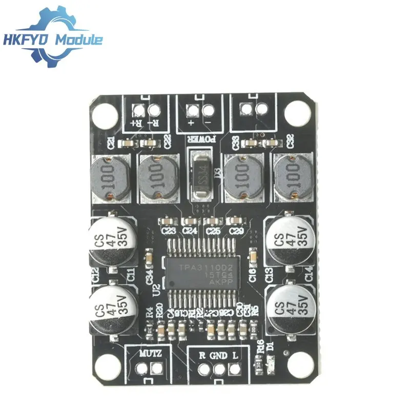 Digital power amplifier board Audio amplifier board TPA3110 speaker Power amplifier board HD super PAM8610