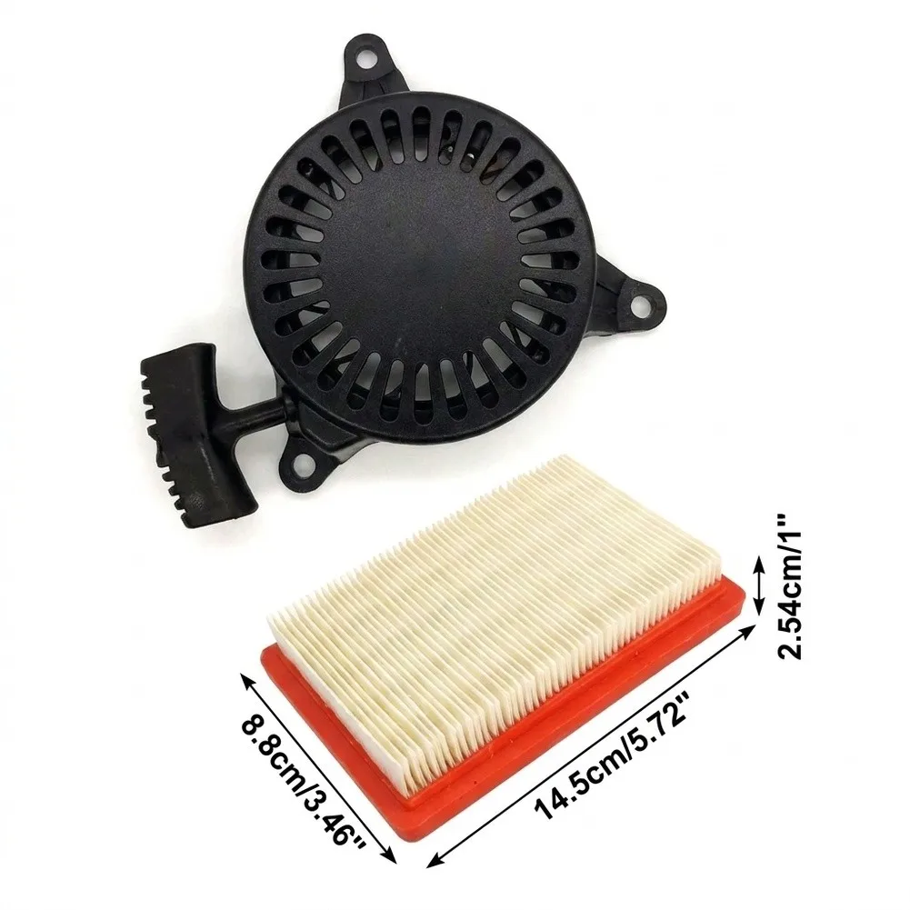 LawnMower Recoil Starter & Air Filter 4 165 01, 14 165 01-S, And 14 165 07 For 951-10298 LawnMower Garden Power Tool Accessorie