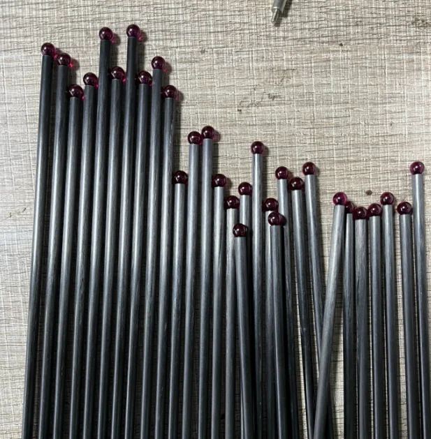 

Carbon fiber rod ruby ball measuring needle M2M3M4 thread CNC machine measuring needle three-dimensional measuring needle