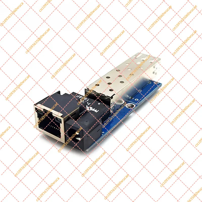 10/100/1000M Mini Gigabit Media Converter SFP Slot Optical Fiber PCBA Board