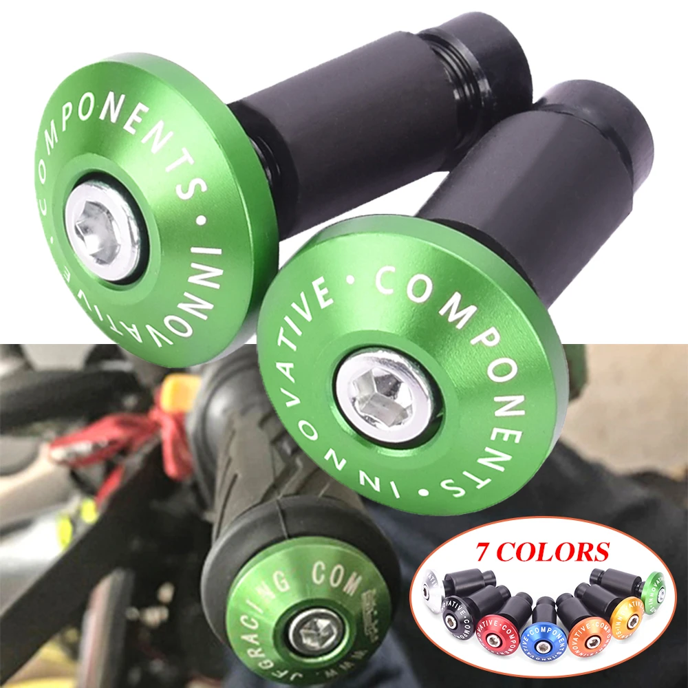 Motorrad Lenker Griffe Bar Ends Kappe Abdeckung Slider Zubehör Für KAWASAKI Z900 Z650 Z800 NINJA 250 300R 300 Z250 Z300 250R