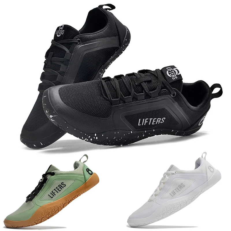 New Unisex Gym leggero sport Hard Pull Squat scarpe da allenamento Pro Hook & Loop scarpe da sollevamento pesi scarpe sportive Casual all\'aperto