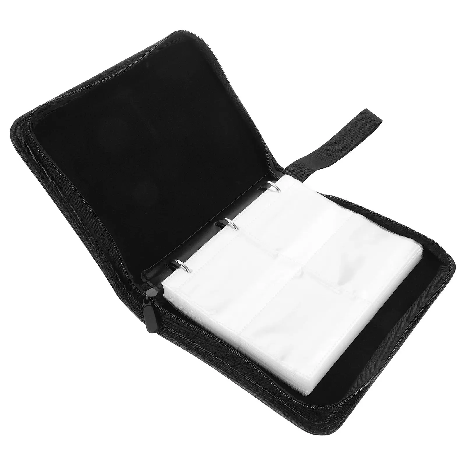 

Card Binder Pocket Card Binder Professional Trading Cards Sleeves Zipper Closure Cards Protector Organizer Album for Sports