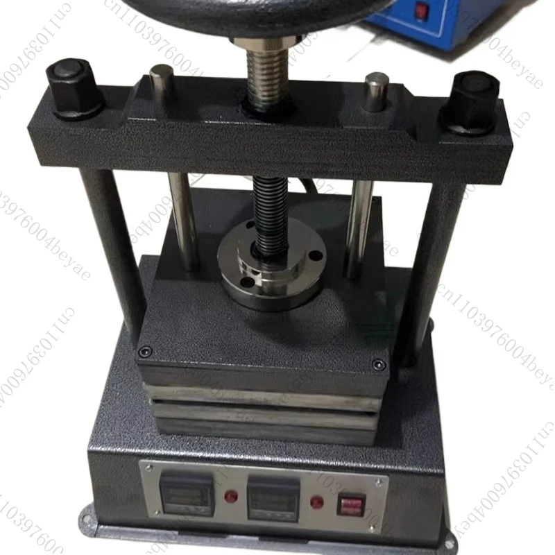 6*8/8*8 بوصة الثقيلة مجوهرات مبركن قالب من السيليكون المطاط آلة الضغط معدات عجلة القيادة مع لوحة التدفئة