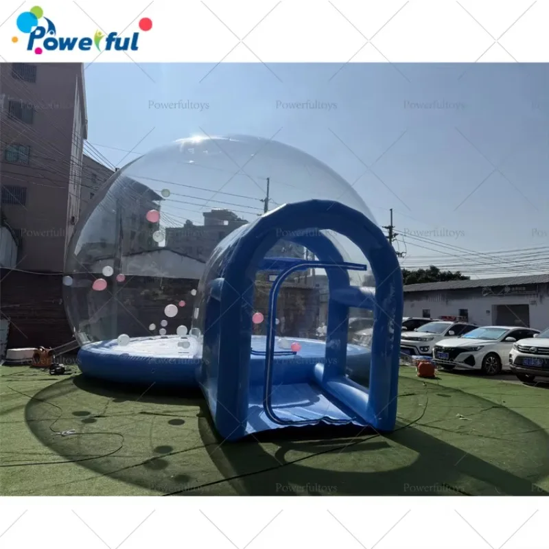 Kids Party Balloon House Inflatable Tent Bubble House With Base Kids Inflatable Bubble House Balloons