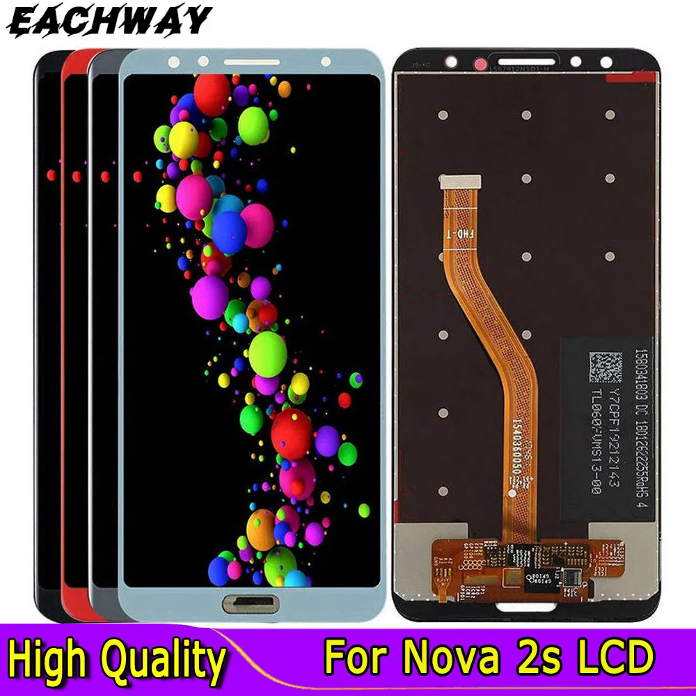 

High Quality For Huawei nova 2s LCD Display Touch Screen Digitizer Nova 2s HWI-AL00 Replacement For 6.0" Huawei nova 2s LCD