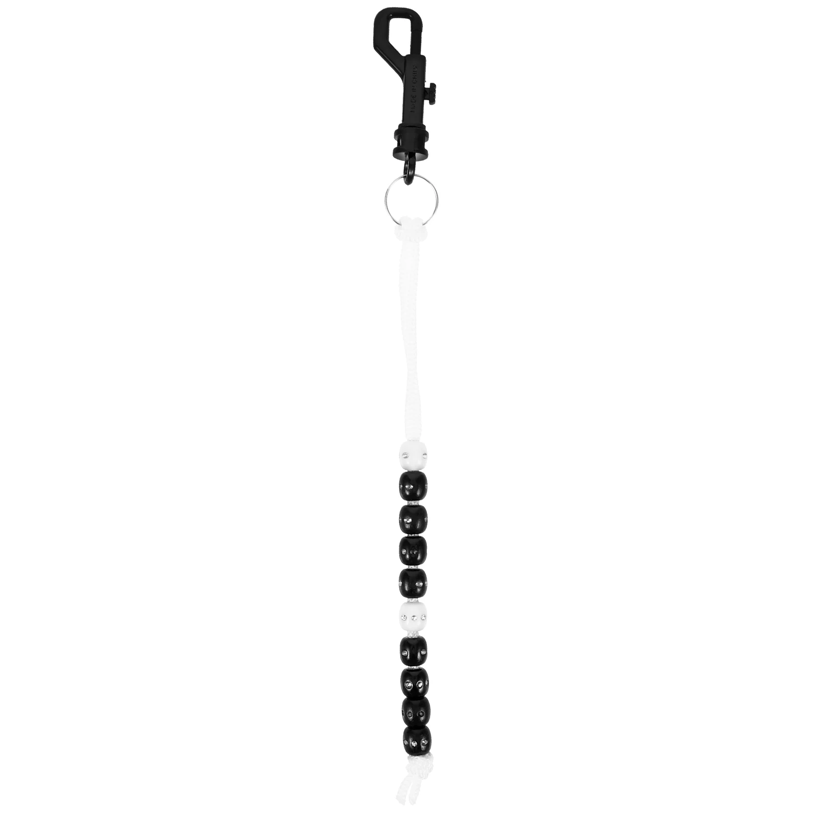

Golf Scorer Bead Chain Black Portable Golfing Supplies Stroke Counter Wrist Beads Count Clicker Golfer Gift Score Keeper