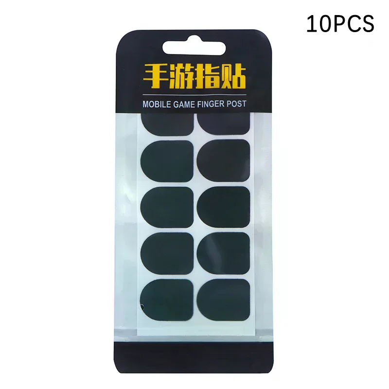 10Pcs Mobile Game Finger Sleeves Sweatproof Breathable Touch Screen Gaming Cover