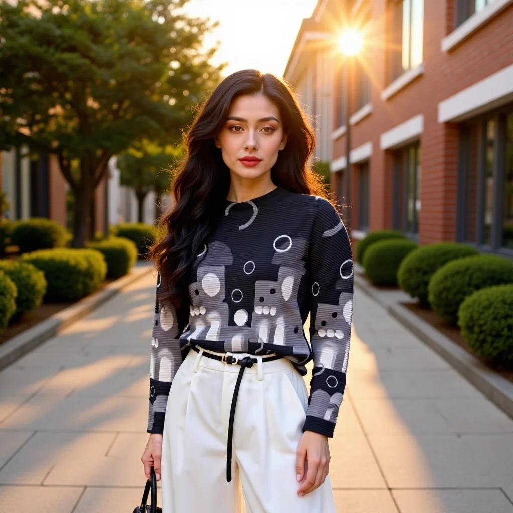 

Miyake Pleated 2025 Fall and Winter New Slim Versatile Bottoming Shirt Long-sleeved Pullover Pleated Commuter Blouse Female