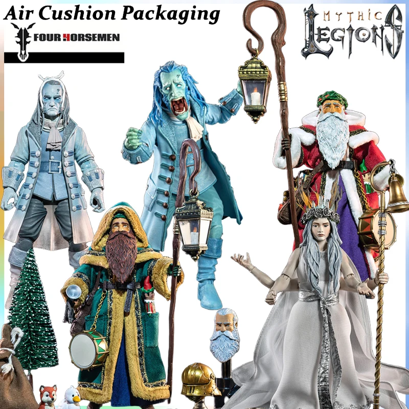 

Four Horsemen Studios Genuine Figura Obscura Series Santa Claus Christmas The Ghost of Jacob Marley Action Figures Model Toys