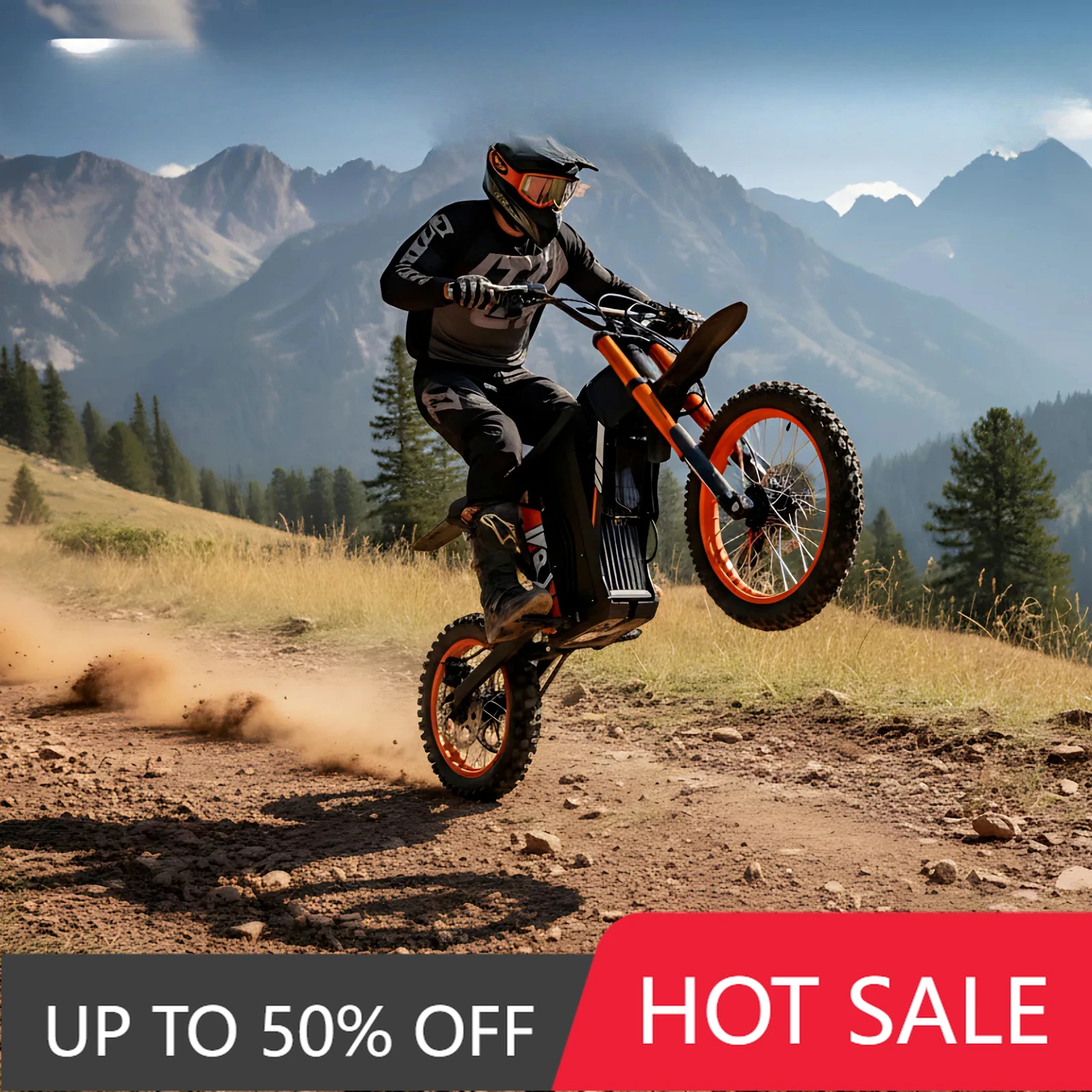 RRE 2025 aluminum alloy frame mountain electric bicycle electric off-road vehicle high-speed 2000W off-road motorcycle adult max