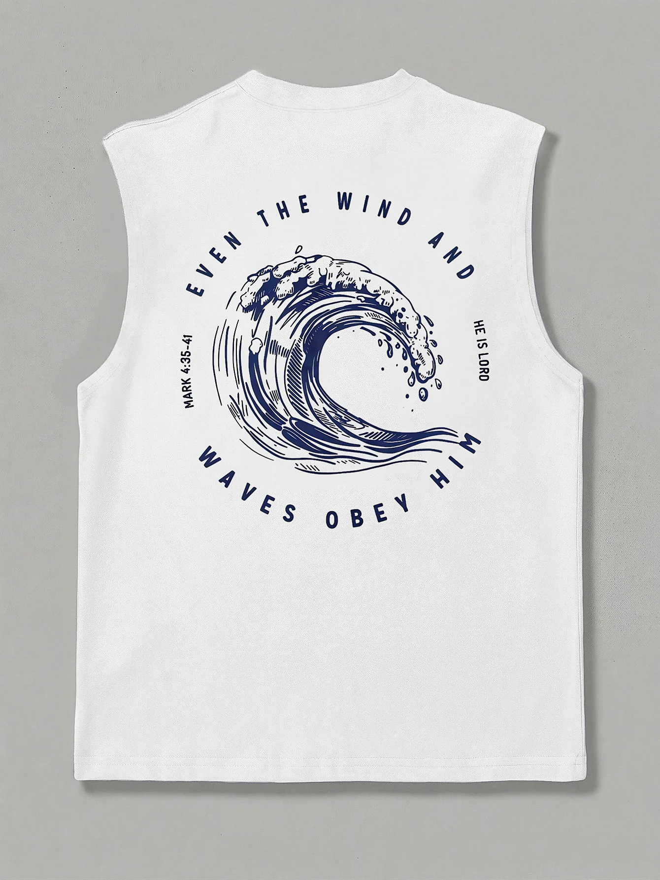 Pure Cotton Timeless Tank Top Men Korean Versatile Outfit
