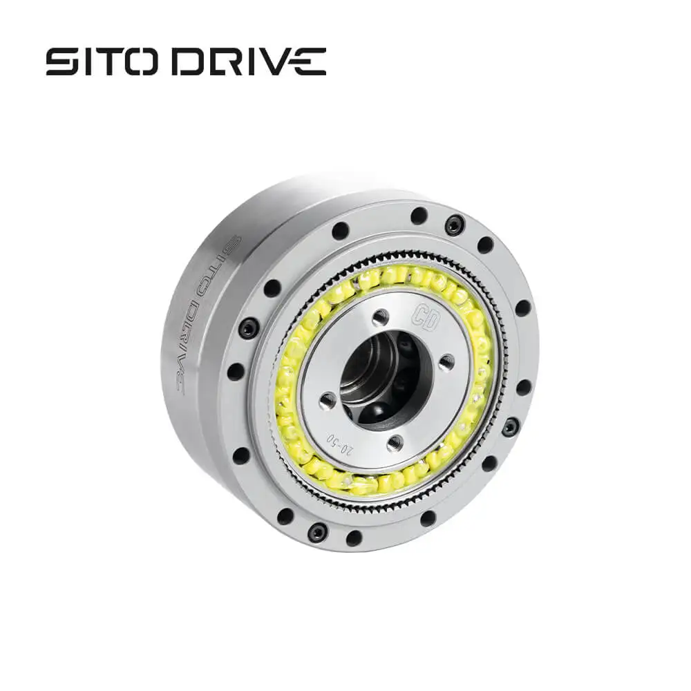 SitoDrive CD-20 Harmonic Reducer CSD-20 High Precision Gearbox Strain Wave Drive for Robotics Satellite BLDC Medical Use
