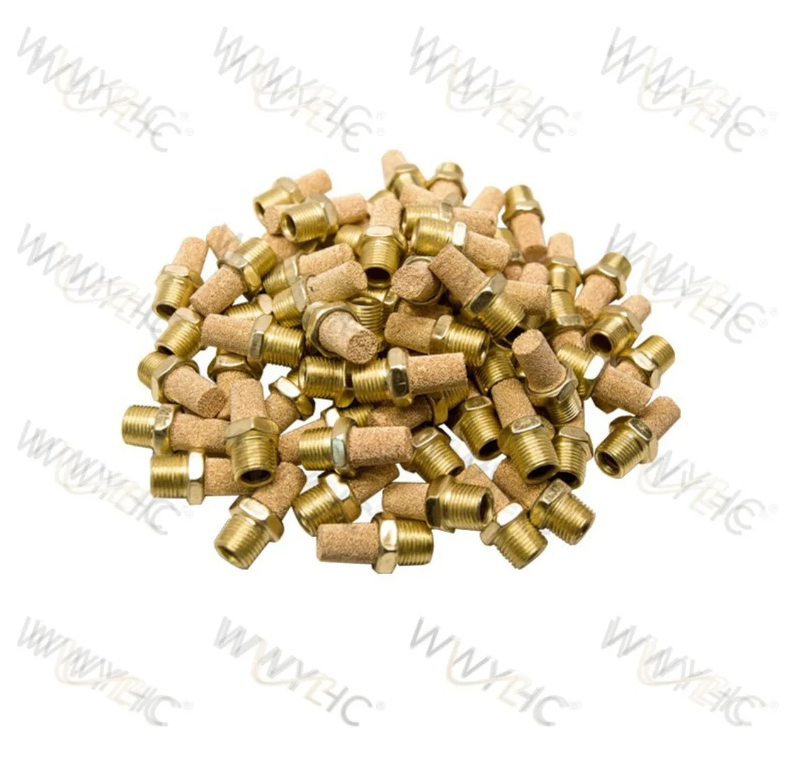 Tire Removal Machine Tire Removal Machine Accessories Daquan Silent Exhaust Valve Connector Copper Five-way  Silent Accessories
