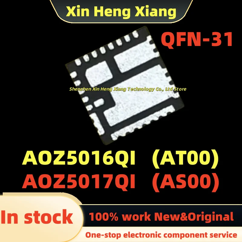 

(1pcs) AOZ5017QI AOZ5017 AS00 ASOO AOZ5016QI AOZ5016 AT00 ATOO QFN-31