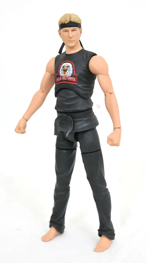 In Voorraad Originele Diamant Select Speelgoed Cobra Kai Johnny Lawrence Eagle Fang Versieactie Figuur Jongens Cadeau Collectie