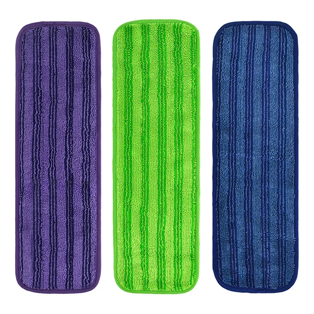 3pcs Reusable Microfiber Power Mop Pads For PowerMop And 13 14 15 Inch Mops With Backing