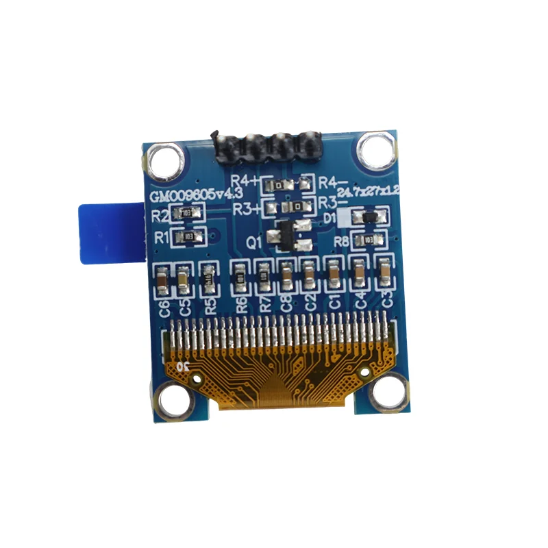 0.96 Inch Blue/White IIC OLED Display - 128x64 Pixels Arduino/RPi/ESP32 Compatible Low Power Compact for DIY & Embedded Projects