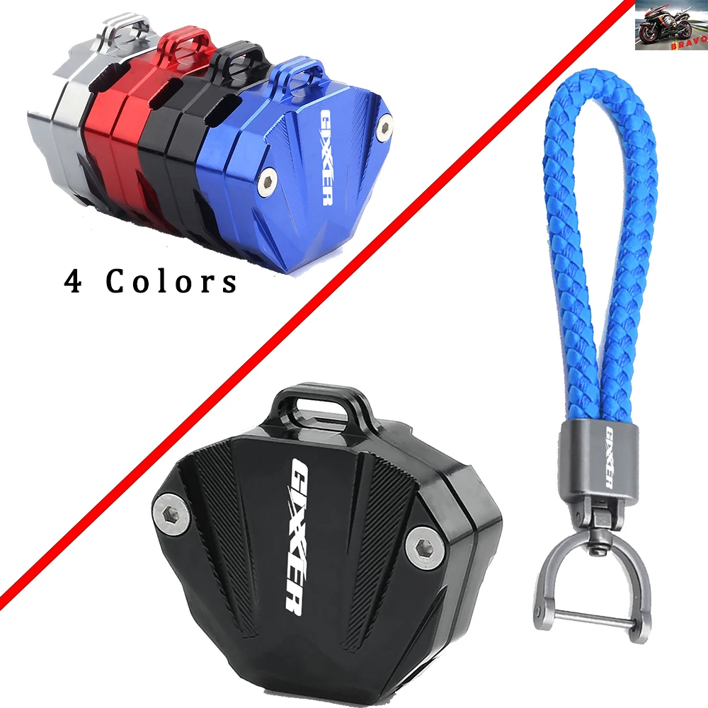 

For GIXXER 250 SF 150 125 155 GSX- S 150 125 Key Cover Protection Shell Keychain Key Ring Case Motorcycle Accessories 1 Set