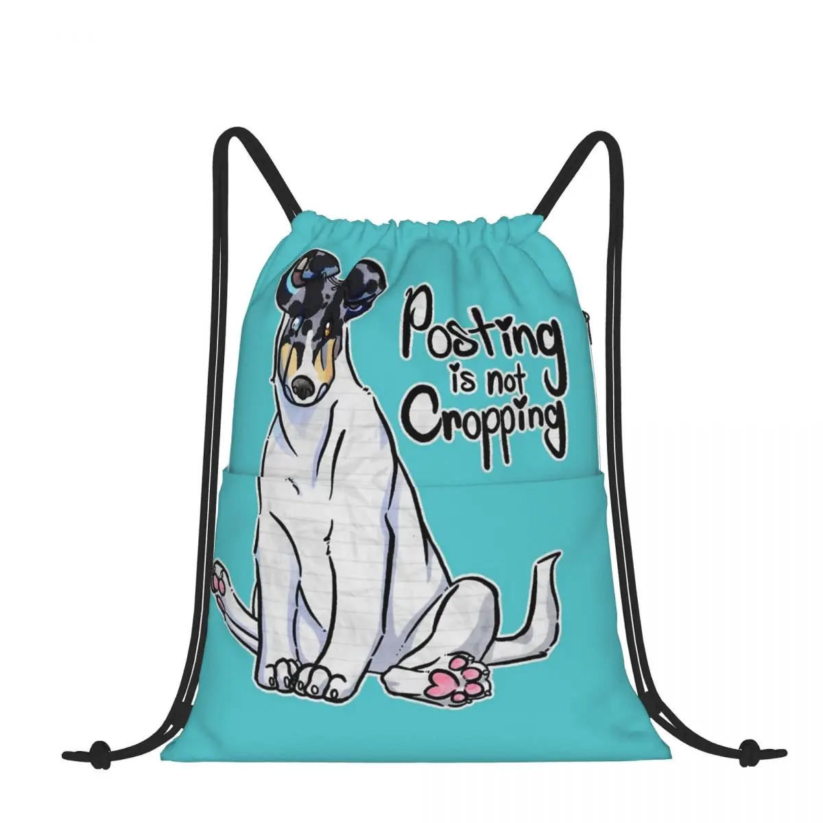 

Рюкзак на шнурке, сумка через плечо с карманом на молнии для занятий спортом и Путешествий, Походов, Портативная сумка