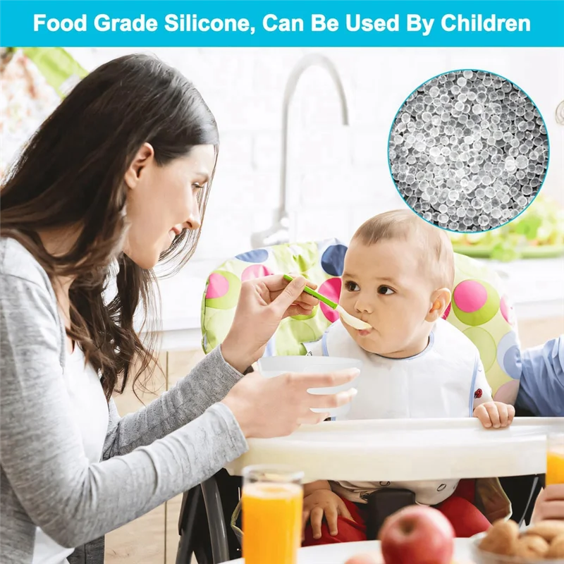 AA76-2Pcs Silicone Snack Bowls For Stanley 40Oz Glass Cup With Straw Version