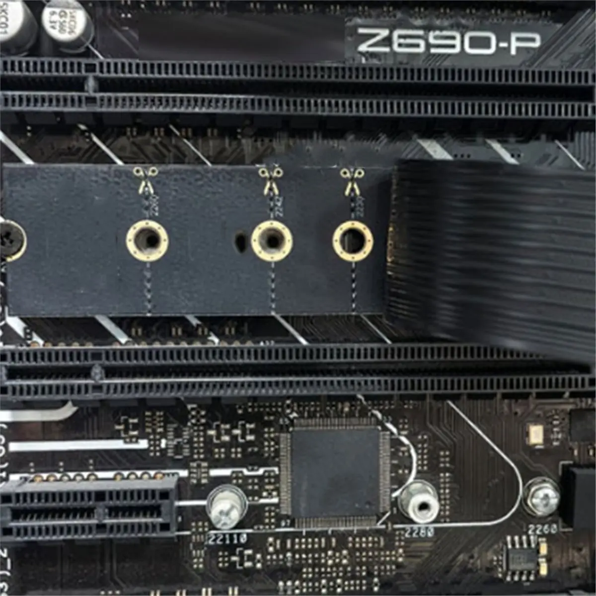 NEW FACTORY~M.2 M-Key NVMe PCIe Slot to PCIe 4.0 X4 External Graphics Card NVME to PCIE X4 Riser Cable 90 Degree Extension Cable
