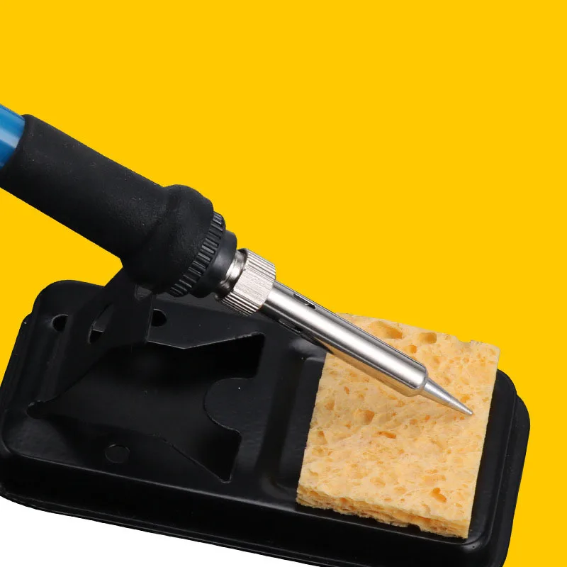 Soldering Iron Tip Cleaning Sponge Round 60mm Reusable High Temperature Resistant Cleaner Disc Sponge For Electric Repair Tools