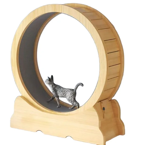 

On Sale Sustainable Pet Cat Dog Treadmill Toy Fun Wholesale PVC Material Small Animals Cat Treadmill