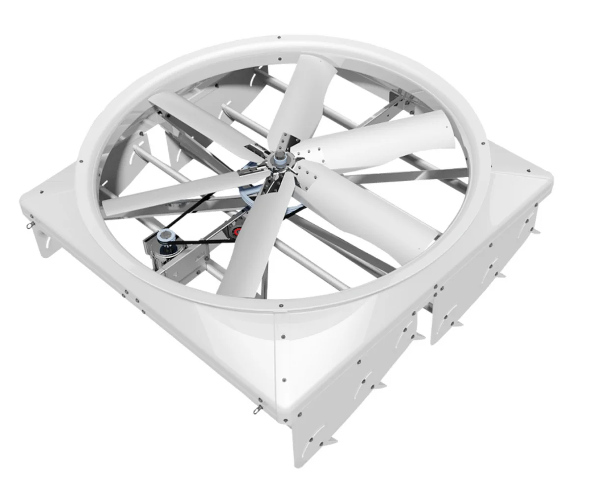 

For Ventilation Cyclone Fan For Dairy Farm Fan Cyclone Outdoor Cow 72 Inch OEM Stainless Steel AC Wall Fan 6 Pcs
