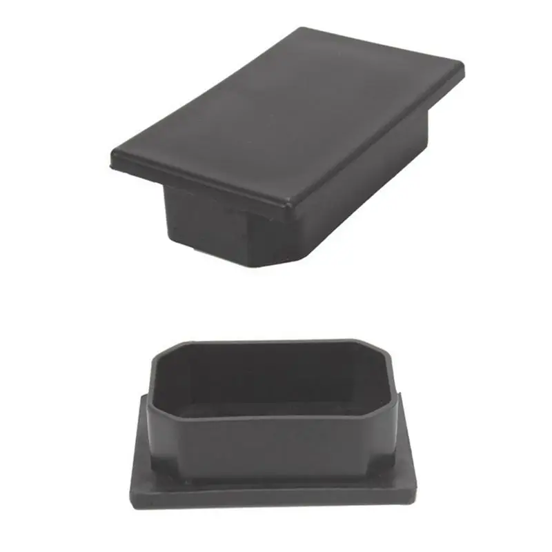 #59M 4PCS Rear Trailer Hole Protective Cover Plug Pickup Protection,F150 Hole Plug,(Black)
