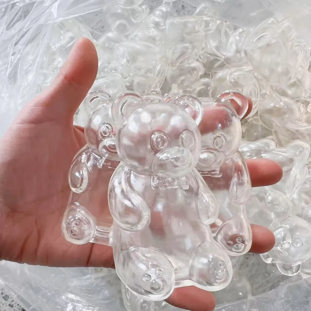 Slow Rebound DIY Empty Ball Skin Maltose Squeeze Soft TRP DIY Pressure Ball Kit Flexible Transparent Handmade Ball Skin