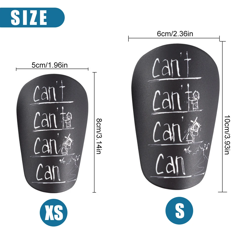 1Pair Mini Shin Guards, Small Soccer Calf Guards - Light Comfortable Shin Guards for Teen Kids Adults