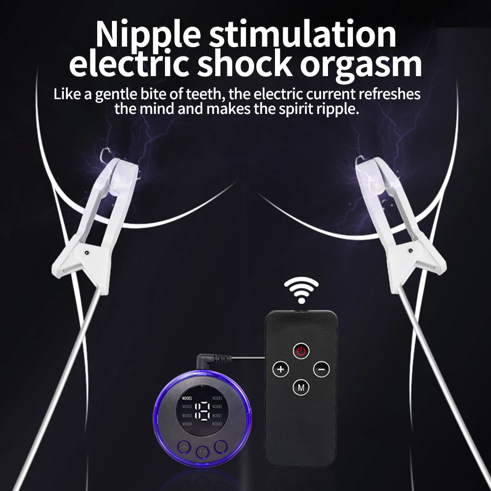 صدمة كهربائية الحلمة المشابك مدلك الثدي محفز BDSM اللعب عبودية البظر الشفرين المشبك الرقيق الجنس لعب النساء ألعاب الكبار #2