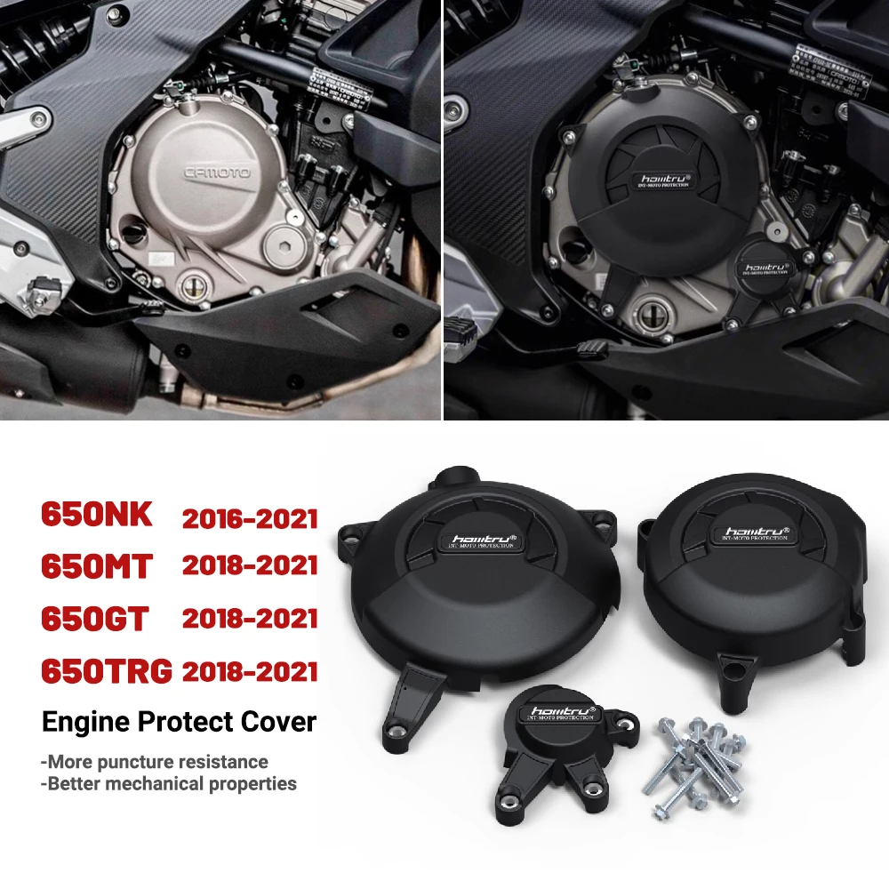 

Для CFmoto 650NK 650MT 2017-2023 650GT 2018-2023 650 ADVENTURA 700MT 2022 2023 для мотоциклов, защитная крышка двигателя