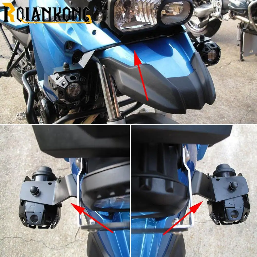 

For BMW F 800 650 GS F800GS 2008-2012 F650 GS TWIN 2008-2012 2013 Motor Auxiliary Light Fog Lamp Spotlight Bracket F650GS TWIN