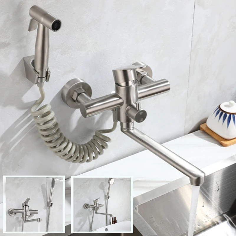 Kitchen Bathroom Faucets Widespread Water Tap Vanity Faucet Bathroom Faucet Waterfall Torneiras Do Banheiro Torneiras